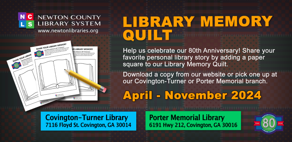 Library Memory Quilt: April - November 2024